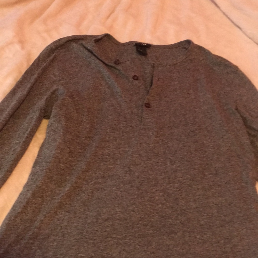 grey long sleeve
